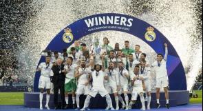 ريال مدريد يرفع كأس دوري أبطال أوروبا على حساب ليفربول