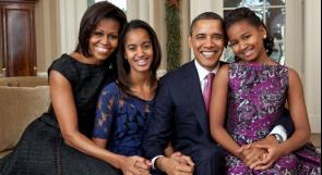 أوباما يعطي نصائح مواعدة الشباب لابنتيه