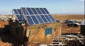 الاحتلال يقرر إزالة الخلايا الشمسية في مسافر يطا