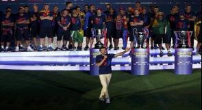 رئيس نادي برشلونة: إنريكي مستمر مع الفريق