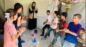 ملتقى البريج يواصل أنشطته التعليمية والدعم النفسي لطلبة المرحلة الأساسية