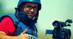 فيديو.. إصابة الصحفي هشام أبو شقرة برصاص حي