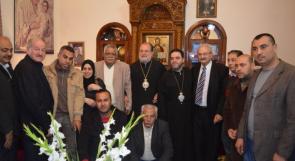 قيادة الجبهة الديمقراطية تزور كنيسة الروم الأرثوذكس بغزة لتقديم التهاني بعيد الميلاد