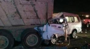 مصرع 7 مصريين في حادث سير بالأردن