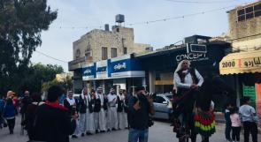 الفرح والفن في كرنفال الشارع في نابلس