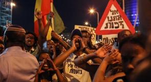 قمع مظاهرة للأثيوبيين ضد العنصرية وسط تل أبيب