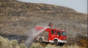 اندلاع 90 حريقا اليوم في محافظات الضفة