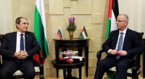 الحمد الله: نسعى لتوثيق التعاون مع بلغاريا في مختلف القطاعات