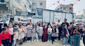 مركز ابداع المعلم ومؤسسة Hi يشاركون الأطفال والأهالي النازحين حفلاً ختامياً لمشروع شارك 5