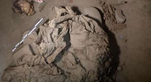 اكتشاف مومياء عمرها نحو 1200 عام تحتفظ بشعرها وجلدها وأسنانها