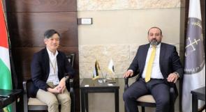 النائب العام يبحث سبل التعاون مع وكالة اليابان للتعاون الدولي (جايكا) لدى فلسطين