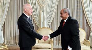 الرئيس التونسي يستقبل وزير الاشغال الفلسطيني
