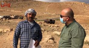 الاحتلال يسلم اخطارات جديدة للتجمعات البدوية شرق رام الله