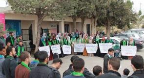 الكتلة الإسلامية في "بيرزيت" تواصل اعتصامها