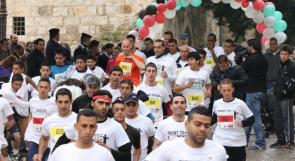 انطلاق ماراثون فلسطين الدولي الثاني في بيت لحم