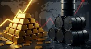 أسعار النفط تنخفض والذهب يرتفع 0.4%