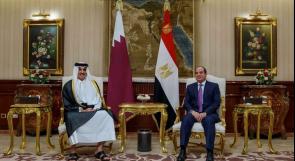 أمير قطر يصل إلى مصر في أول زيارة بعد سنوات من القطيعة