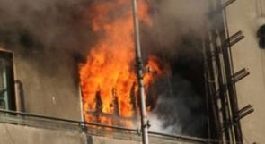 إصابة 3 مواطنين في حريق بمنزل في حي الشجاعية شمال القطاع
