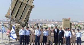 أوباما يلتقط الصور مع 'القبة الحديدية'