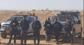 هدم خيمة الاعتصام واعتقالات في قرية الأطرش بالنقب المحتل