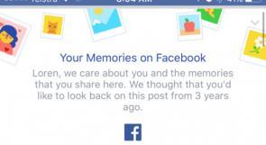 ذكرياتك الان على "فيس بوك" بشكلها الجديد
