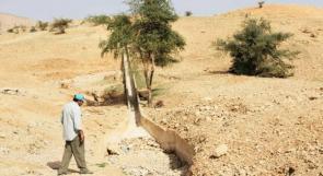 جفاف نبع العوجا تغيّر مناخي ونهب إسرائيلي و"أمن غذائي" مهدَّد