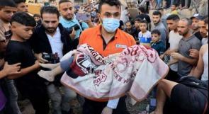 8 شهداء وعشرات الجرحى في قصف الاحتلال الإسرائيلي على النصيرات