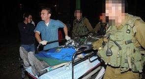 بالصور... اصابة 5 جنود اسرائيليين بتفجير جيب عسكري