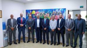 بنك القدس يزور جامعة القدس مباركاً برئاستها الجديدة