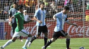 الأرجنتين تتعادل مع بوليفيا بصعوبة