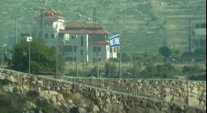 رفع العلم الإسرائيلي على إحدى الأراضي يثير قلق اهالي سلواد
