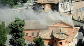 انهيار سقف كنيسة شهيرة في قلب روما