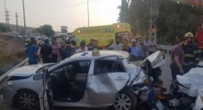 3 إصابات متوسطة بحادث سير في كفر مصر قرب مرج بن عامر