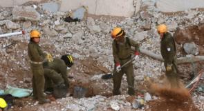 تل أبيب: العثور على جثة عامل رابع تحت الأنقاض
