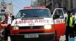 إصابة 6 مواطنين بحادثي سير في جنين