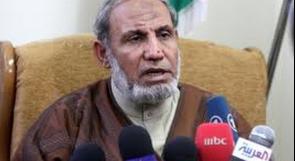 الزهار : حماس مستعدة لتطبيق بنود المصالحة بالحرف ولا نتدخل في امن مصر