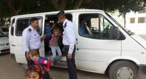 نابلس: مركبة حمولتها 7 ركاب وتقل 25 طفلا