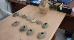 الشرطة تضبط عددًا من القطع الاثرية تعود لعصور مختلفة في بيت لحم‎