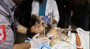 تحسن على الحالة الصحية للصحفي الجريح ياسر قديح