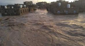 أضرار جسيمة تلحق بـ 16 ألف أسرة يمنية جراء سيول جارفة