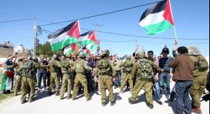 الاحتلال يقمع فعاليتين ليوم الارض في نابلس وبيت لحم