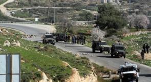 الاحتلال يخطر مواطنين في بورين جنوب نابلس بمصادرة اراضيهم