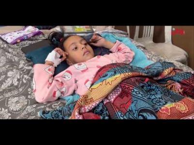 سيلا… طفلة من قطاع غزة قُيّدت طفولتها بإصابة في العمود الفقري وعائلتها تناشد بالعلاج سيلا… طفلة من قطاع غزة قُيّدت طفولتها بإصابة في العمود الفقري وعائلتها تناشد بالعلاج