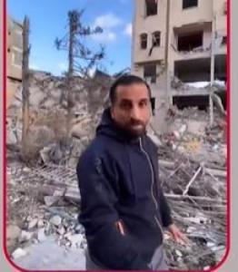 "مدينة الشيخ زايد مدمرة بالكامل" "مدينة الشيخ زايد مدمرة بالكامل"