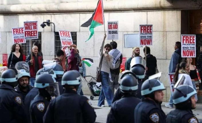 تصاعد الاحتجاجات بجامعات أميركية للمطالبة بوقف العدوان على غزة