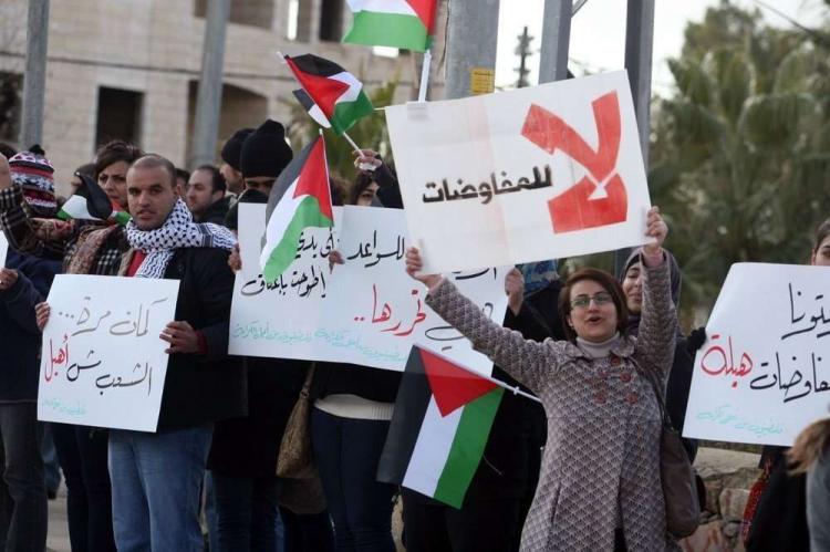 انخفاض التأييد الفلسطيني لحل الدولتين وإزدياد التأييد لإنتفاضة مسلحة
