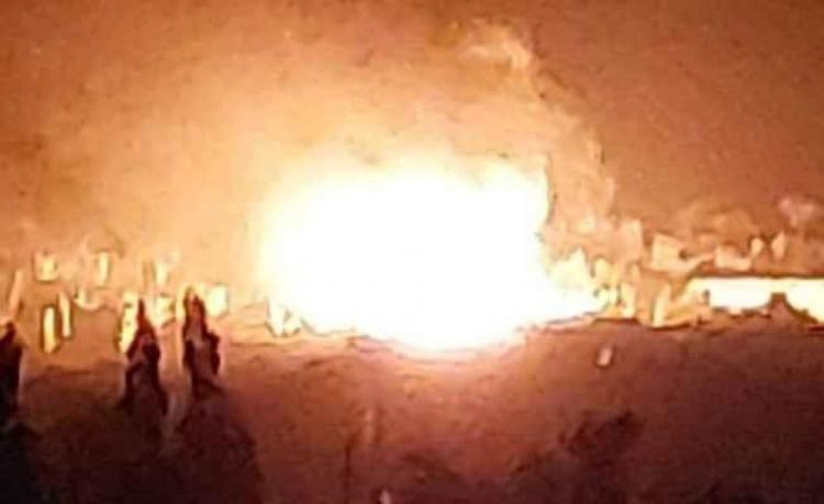 انفجارات شديدة تدوي في مخيم البرج الشمالي في لبنان