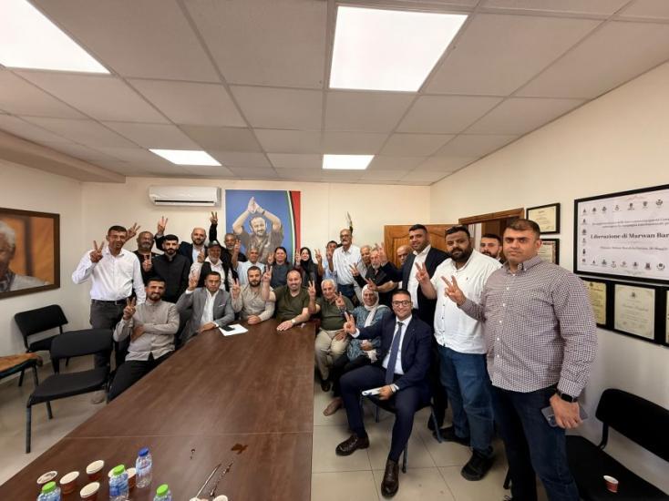 لقاء لمتطوعي حملة مروان البرغوثي يبحث توحيد الجهود الوطنية وإجراء الانتخابات لقاء لمتطوعي حملة مروان البرغوثي يبحث توحيد الجهود الوطنية وإجراء الانتخابات