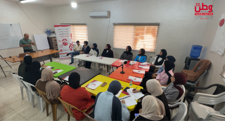 وطن تطلق "شبكة نساء في مواجهة الشائعات" بالشراكة مع مؤسسات في خمس محافظات شمال الضفة الغربية وطن تطلق "شبكة نساء في مواجهة الشائعات" بالشراكة مع مؤسسات في خمس محافظات شمال الضفة الغربية