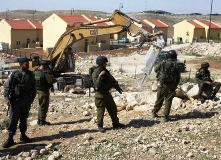 نابلس : الاحتلال يجرف 60 دونماً لتوسيع 3 مستوطنات